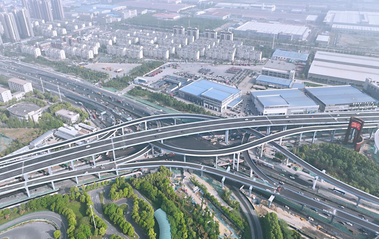 安徽路橋宿松路項(xiàng)目。安徽建工集團(tuán)供圖